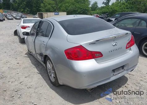 2012 Infiniti G37 Journey z USA, uszkodzony, nr VIN JN1CV6AP6CM620395